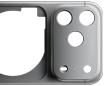 iPhone 17 Pro, back exterior, forged aluminum unibody enclosure